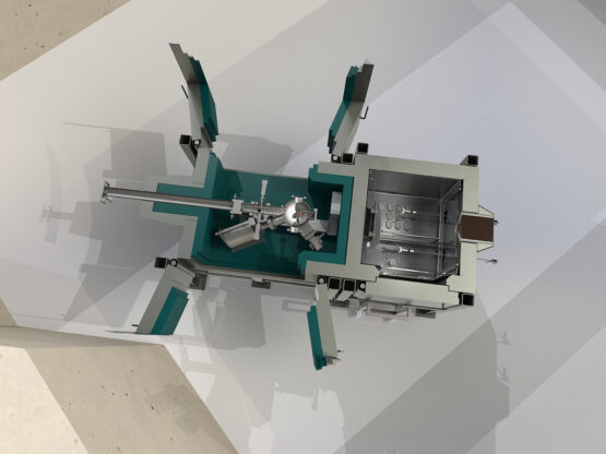 Example of a contract awarded to Aquila using the differentiators. A Pelletron Beam Target Station, for materials research at University of Manchester.